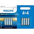Philips LR03E8B/10 Ultra Alkaline 8x AAA baterie