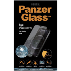 PanzerGlass Edge-to-Edge AntiBacterial Apple iPhone 12/12 Pro černé PanzerGlass Edge-to-Edge AntiBacterial Apple iPhone 12/12 Pro černé