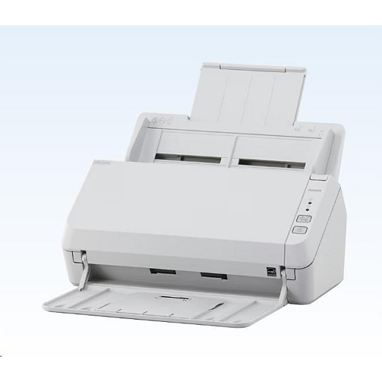 RICOH skener SP-1130N A4, color, duplex, 30ppm, ADF 50, USB 3.2 & RJ-45, Z: 36M