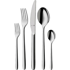 WMF Flame Plus příborová sada 66 ks, Cromargan protect®, lesklá nerez, kované extra dlouhé čepele, do myčky WMF Flame Plus příborová sada 66 ks, Cromargan protect®, lesklá nerez, kované extra dlouhé čepele, do myčky