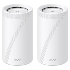 TP-Link Deco BE85(2-pack) WiFi7 Mesh(BE22000,2,4GHz/5GHz/6GHz,1x10GbELAN/WAN,1xSFP+/10GbELANcombo,2x2,5GbELAN/WAN,1xUSB)