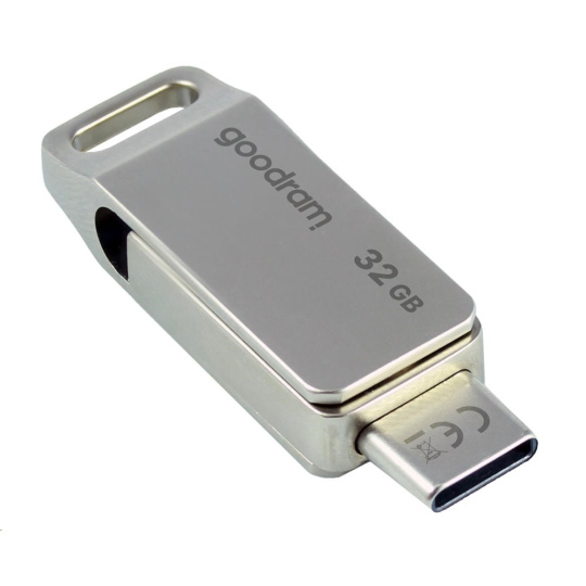 GOODRAM Flash Disk 32GB ODA3, USB 3.2, stříbrná