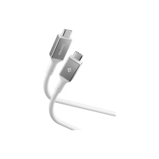 Spigen Essential USB-C/USB-C kabel (240W) 1,2 m bílý (EB24012CC)