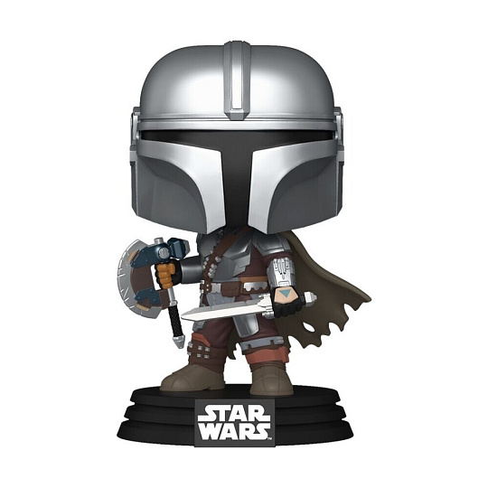 Funko POP! #844 Star Wars: The Mandalorian and Grogu - The Mandalorian (Dual Wield)