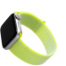 FIXED Nylon Strap nylonový pásek pro Apple Watch 42/44/45mm limetkový