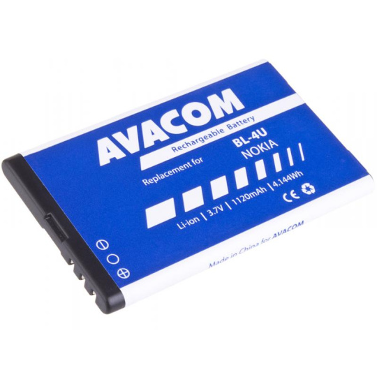 AVACOM baterie do mobilu Nokia 5530, CK300, E66, 5530, E75, 5730, Li-Ion 3,7V 1120mAh (náhrada BL-4U)