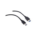 Akasa USB 3.0, A-A (A-M/A-F) prodlužovací - 1,5m