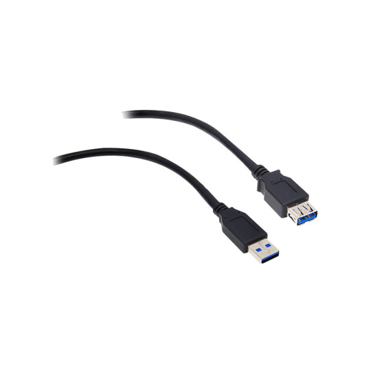Akasa USB 3.0, A-A (A-M/A-F) prodlužovací - 1,5m