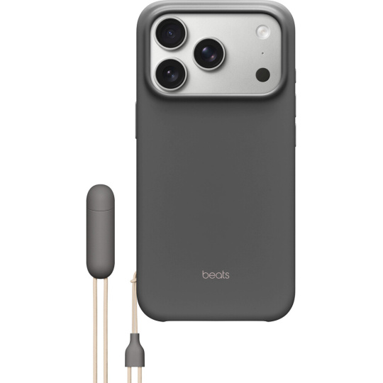 Apple Beats kryt se stojánkem na iPhone 17 Pro s MagSafe granitově šedý