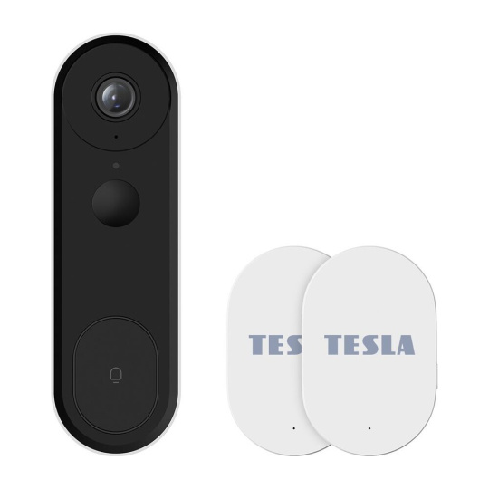 TESLA SecureQ DB5 smart dveřní zvonek bílý