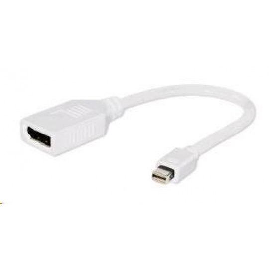 GEMBIRD Redukce miniDisplayport - Displayport 10cm (M/F) bílá