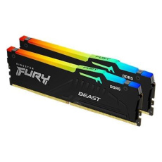 KINGSTON DIMM DDR5 16GB (Kit of 2) 5200MT/s CL40 FURY Beast RGB KINGSTON DIMM DDR5 16GB (Kit of 2) 5200MT/s CL40 FURY Beast RGB