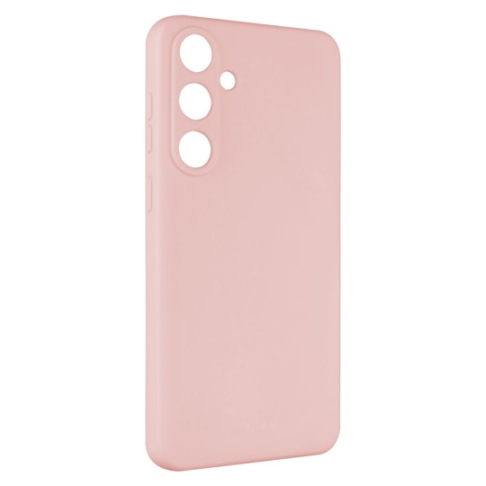 FIXED Story silikonový kryt Samsung Galaxy S24+ růžový