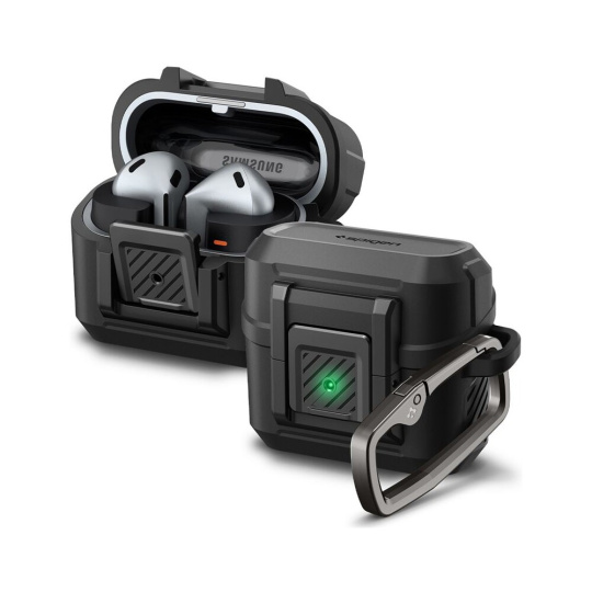 Spigen Lock Fit pouzdro Samsung Galaxy Buds3 Pro/Buds3 matně černé