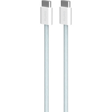 PURO Fabrik 2.0 USB-C/USB-C kabel (60W) 1,5 m, svetlě modrý