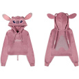 Crop top mikina Difuzed Lilo & Stitch Angel - M