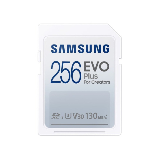 Samsung SDXC 256GB EVO Plus UHS-I U3 (Class 10)