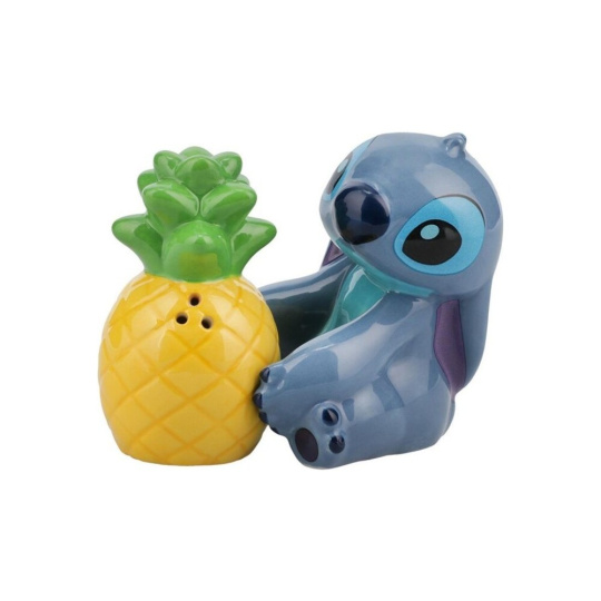 Dárkový set Stitch and Pineapple slánka a pepřenka