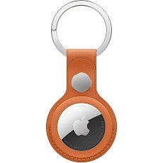 Apple FineWoven klíčenka na AirTag liškově oranžová