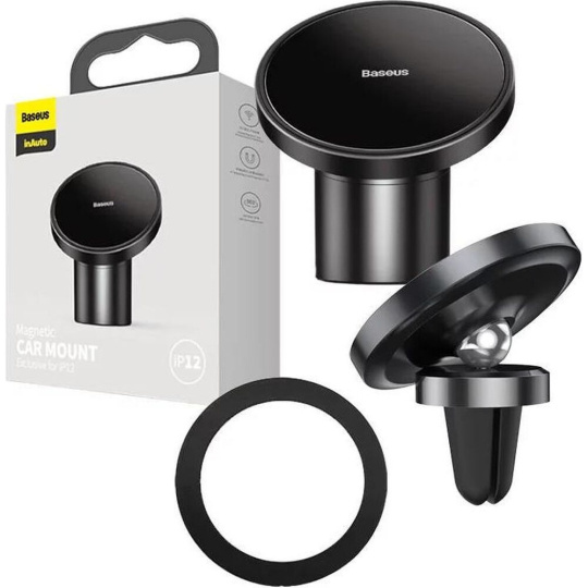 Baseus NeoGravity držák do auta s magnetem do ventilační mřížky a na palubní desku černý Baseus NeoGravity držák do auta s magnetem do ventilační mřížky a na palubní desku černý