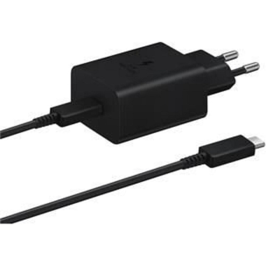 Samsung 15W USB-C nabíječka s kabelem černá (Bulk)