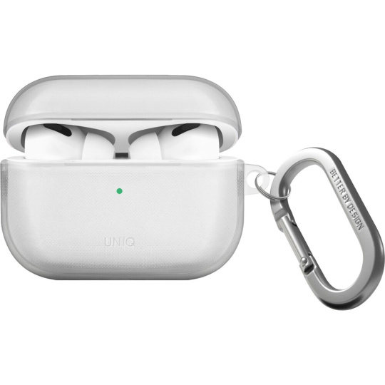 UNIQ Glase ochranný obal pro Apple AirPods Pro 2. gen čirý