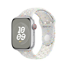 Apple Watch 49/45/44/42mm platinový sportovní řemínek Nike M/L