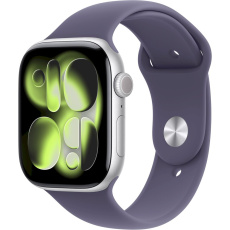 Apple Watch Series 11 Cellular (46mm) Stříbrný hliník s mlžně fialovým sportovním řemínkem S/M Apple Watch Series 11 Cellular (46mm) Stříbrný hliník s mlžně fialovým sportovním řemínkem S/M