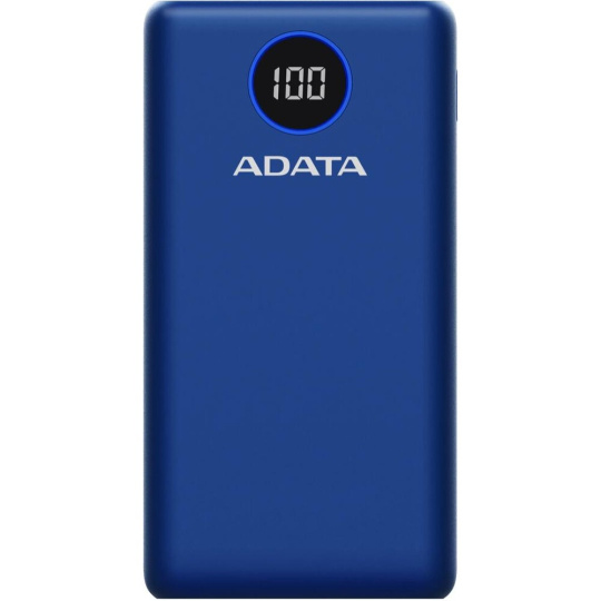 ADATA PowerBanka 20000mAh P20000QCD modrá