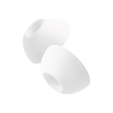 FIXED Plugs 2 sady silikonových špuntů pro Apple Airpods Pro 3 (L) bílá