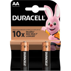 Duracell Basic AA alkalická baterie, 2 ks