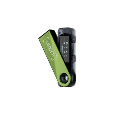 Ledger Nano S Plus krypto peněženka (Android/MacOS/Windows/Linux) Oxidate Green
