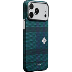 Pitaka Edge Case MagSafe kryt iPhone 17 Pro Forest Dawn