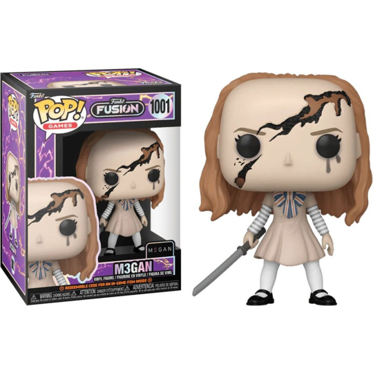 Funko POP! #1001 Games: Funko Fusion - M3GAN (Battle Damaged)