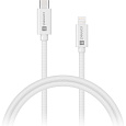CONNECT IT Wirez USB-C/Lightning napájecí kabel 27W 1m bílý