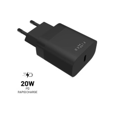 FIXED nabíječka s USB-C výstupem a podporou PD 20W černá