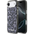 Karl Lagerfeld IML Leopard MagSafe kryt iPhone Air šedý
