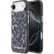 Karl Lagerfeld IML Leopard MagSafe kryt iPhone Air šedý Karl Lagerfeld IML Leopard MagSafe kryt iPhone Air šedý