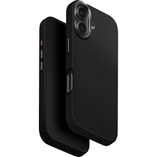 UNIQ Lyden Premium Leatherette MagClick MagSafe kryt iPhone 17 Dallas Black