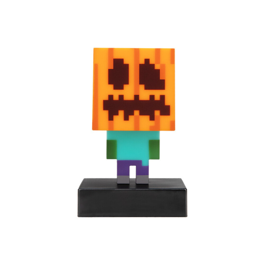 Lampička Paladone Icon Light Minecraft - Pumpkin Creeper