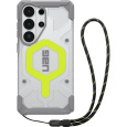 UAG Pathfinder Clear MagSafe kryt Samsung Galaxy S26 Ultra Active Neon Lanyard