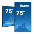 Iiyama ProLite IDS, 24/7, 190.5 cm (75''), 4K, USB, RS232, Ethernet, Android, kit (RS232), black