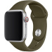 FIXED Silicone Strap set silikonových řemínků Apple Watch 42/44/45mm olivový