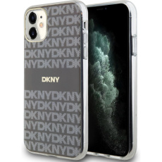 DKNY PC/TPU Repeat Pattern Tonal Stripe Magsafe kryt iPhone 11 béžový