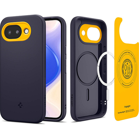 Spigen Nano Pop MagSafe kryt Google Pixel 10a blueberry navy