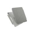 UNIQ Camden pouzdro iPad 10,9" (2022)/iPad 11" (2025) šedé