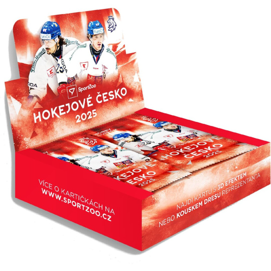 Hokejové karty SportZoo Hokejové Česko 2025 - Hobby Box