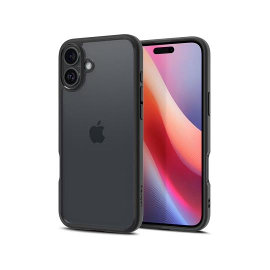 Spigen Ultra Hybrid kryt iPhone 16 matte black