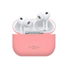 FIXED Silky silikonové pouzdro pro Apple AirPods Pro 3 růžové