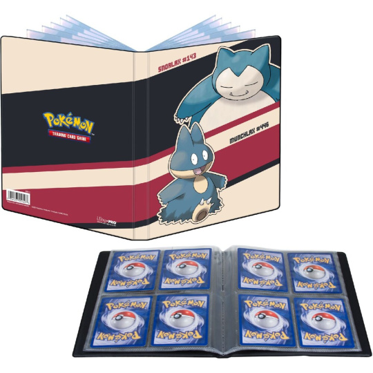 Pokémon UP: GS Snorlax Munchlax - A5 album na 80 karet